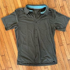 Men’s Outdoor Research button-up t-shirt, sz small